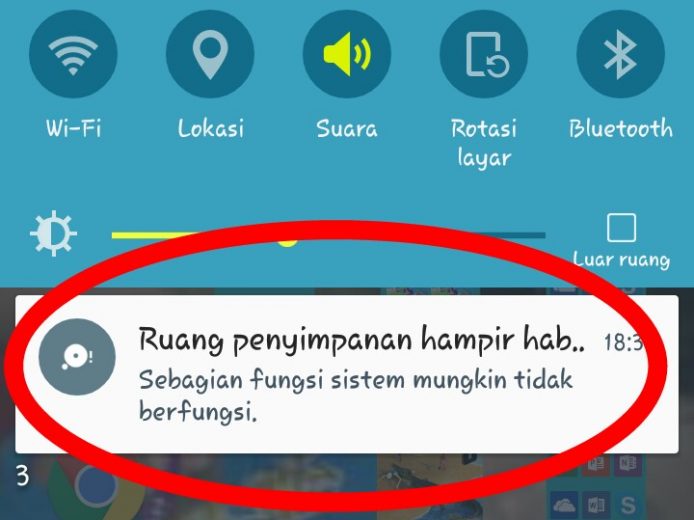 Cara Mengatasi Ruang Penyimpanan Hampir Habis