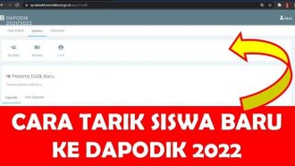 Cara Tarik Data Siswa Baru Dapodik 2022 via Youtube