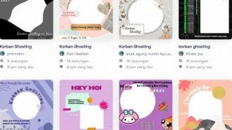 Twibbon Korban Ghosting