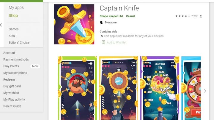 Game Captain Knife Apk Penghasil Uang