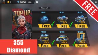 Voucher Bonus Free Fire 355 Diamond