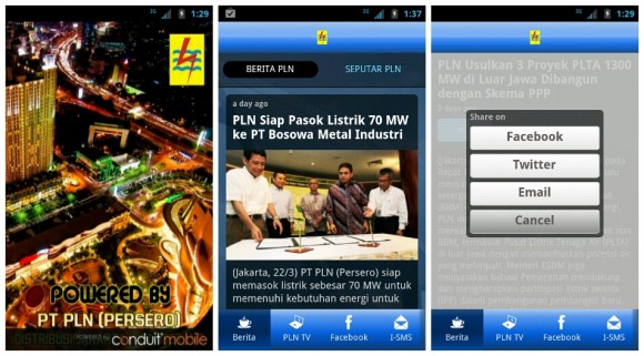 Aplikasi PLN Mobile Android