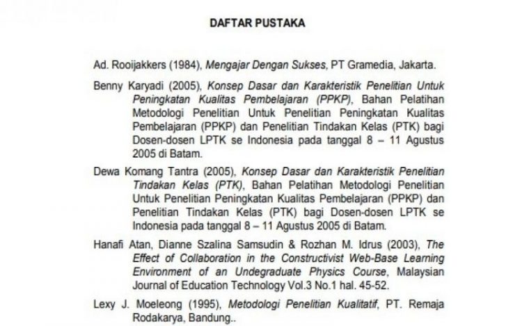 Daftar Pustaka