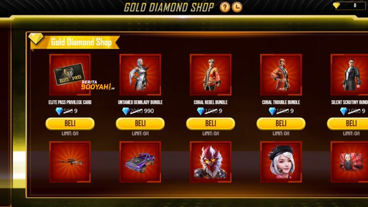 Gold Diamond Shop FF