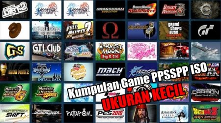 Kumpulan Game PPSSPP Ukuran Kecil 2023 + Link Download