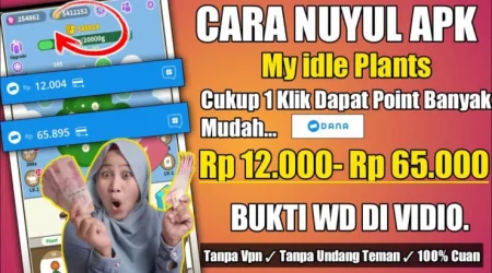 Apliksi My Idle Plants Apk Penghasil Uang, Apakah Aman atau Penipuan?