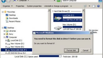 Cara Memperbaiki Flashdisk