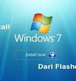 Cara install Windows 7 dari Flashdisk