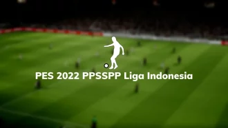Game PES 2022 PPSSPP Liga Indonesia