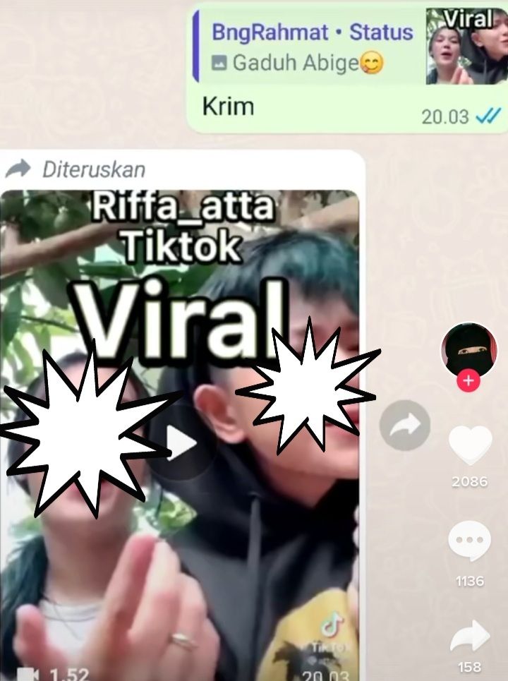 Link Video Riffa Ataaaq Viral di TikTok Terbaru yang Diburu Netizen