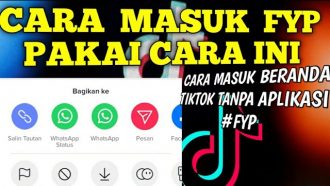 Cara fyp di tiktok