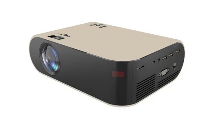 Ezzrale EZ310 Mini LED Projector TV Tunner via Shopee