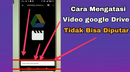 Video Di Google Drive Tidak Bisa Diputar