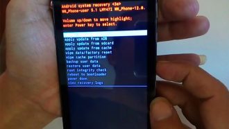 cara mengembalikan hp ke pengaturan pabrik