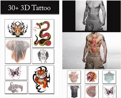 3D Tattoo Sticker Maker