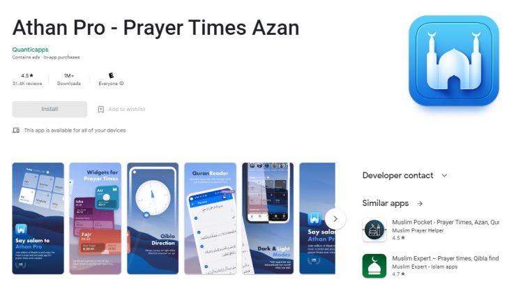 Athan Pro - Prayer Times Azan
