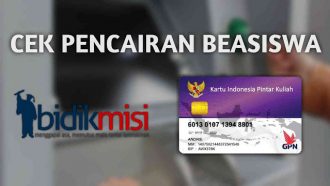 Cara Cek Pencairan Beasiswa KIP Kuliah dan Bidikmisi Online Tanpa ATM