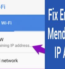Cara Mengatasi Obtaining IP Address