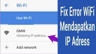 Cara Mengatasi Obtaining IP Address