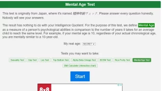 Cara Mudah Membuat Mental Age Test TikTok Viral