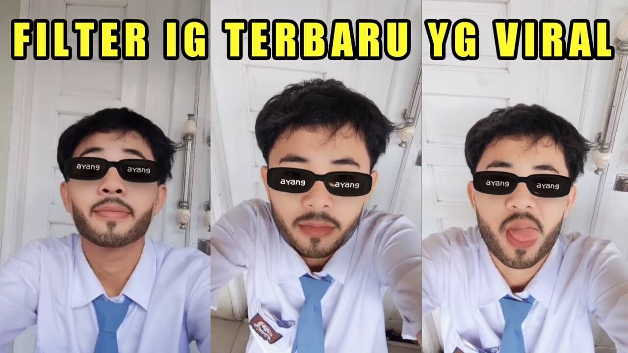 Filter IG Kacamata Ayang viral: Ini Nama Filter dan Cara Membuatnya!