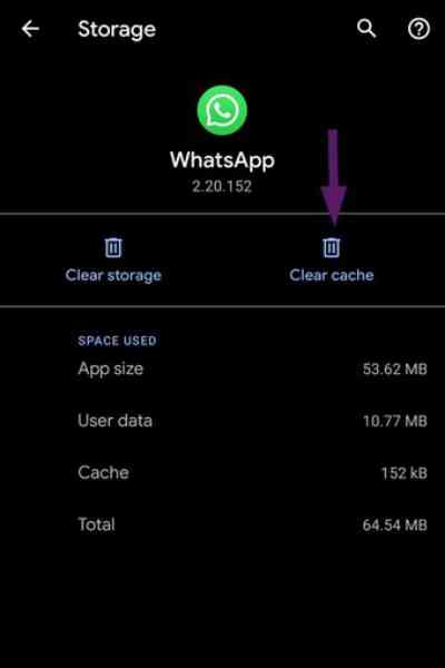 Hapus cache whatsapp - Cara Mengatasi WhatsApp Tidak Bisa Video Call