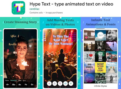Hype Text – Type Animated Text On Video