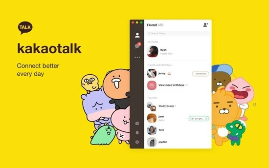 Kakaotalk - Aplikasi Sosial Media
