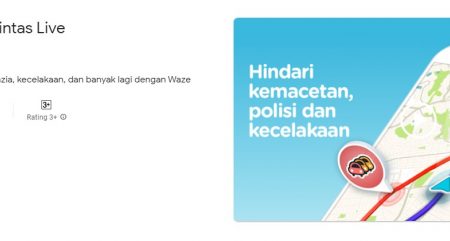 Link Download Aplikasi Waze - GPS & Lalu Lintas Live via Google Playstore