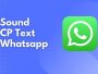 Sound CP Text WhatsApp