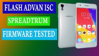 TUTORIAL Cara Flash Advan I5C Mediatek via SP Flashtool