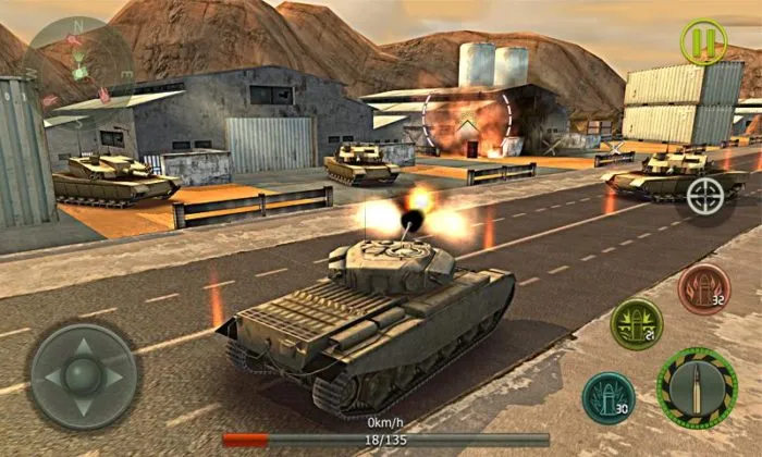 Tank Strike 3D-War Machines