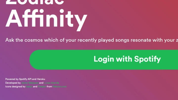 Zodiac Affinity Spotify