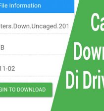 Cara Download File di DriveKlop Google Drive