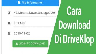Cara Download File di DriveKlop Google Drive