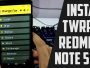 Cara Instal TWRP Redmi Note 5 MIUI 10 Pie