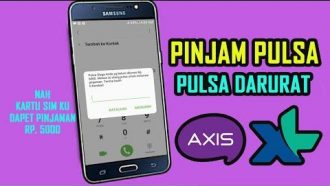 Cara Pinjam Pulsa Axis via Pinterest
