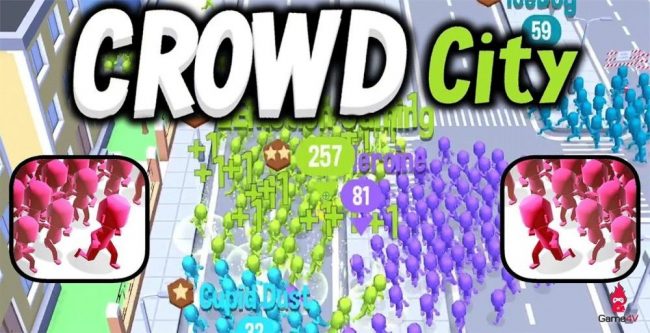 Crowd City via Apkmodo - game offline android terbaik