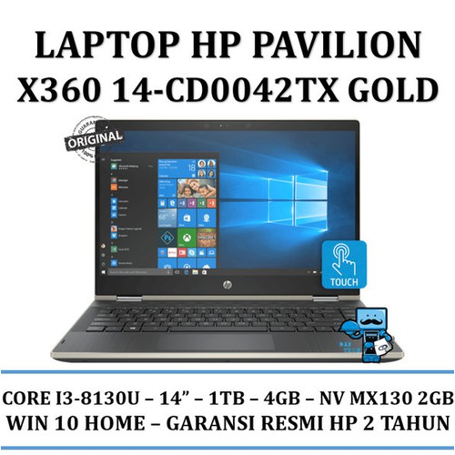 HP Pavilion x360 14-cd0042TX