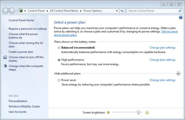  Mengatur Cahaya Laptop Melalui Personalize (Windows 7)