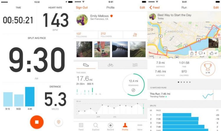 Strava Running And Cycling GPS