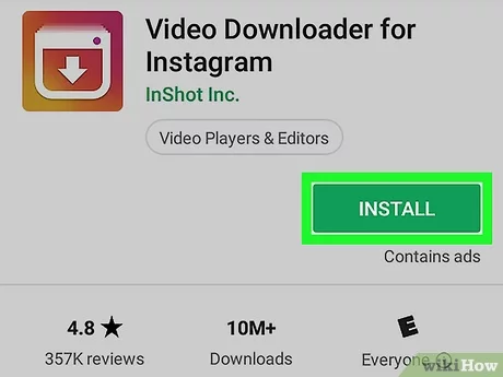 Video Downloader For Instagram via Wikihow