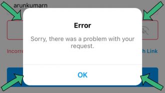 Cara Mengatasi Instagram Error Sorry There Was A Problem With Your Request via Youtube Theta Box