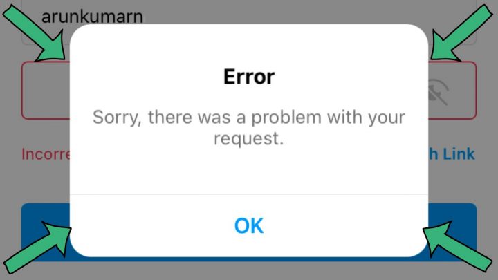 Cara Mengatasi Instagram Error Sorry There Was A Problem With Your Request via Youtube Theta Box