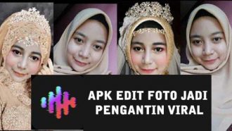 Install Aplikasi Edit Foto Pengantin dengan Pasangan yang Viral