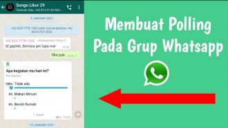 Cara Membuat Polling di Grup WhatsApp (WA) via Youtube