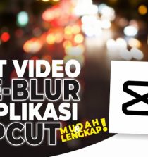 Cara Blur Wajah di Foto dan Video CapCut (Efek Buram)