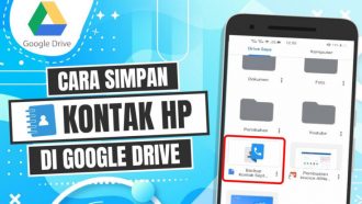 Cara Memindahkan Kontak ke Google Drive