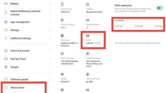 Cara Mudah Menambah Kapasitas RAM Oppo Dengan RAM Expansion