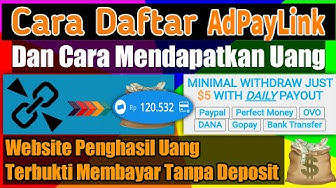 AdPayLink, Website Penghasil Uang dengan Perpendek Link